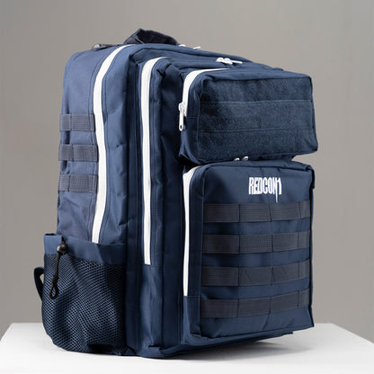 Tactical Pro BACKPACK 45L (Navy w/ White)