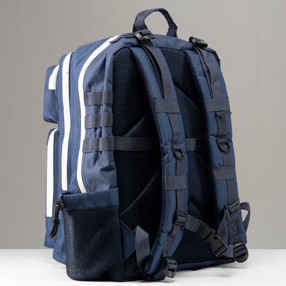 Tactical Pro BACKPACK 45L (Navy w/ White)