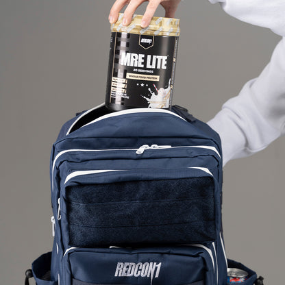 Tactical Pro BACKPACK 45L (Navy w/ White)
