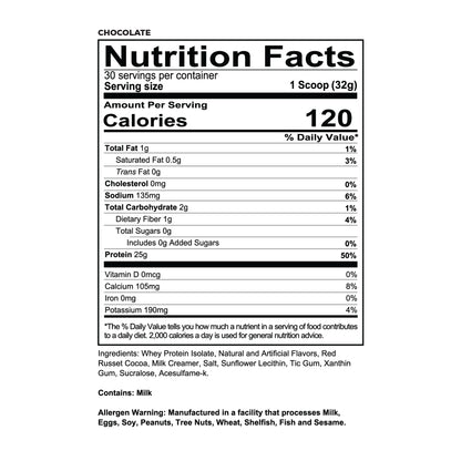 ISOTOPE 100% Whey Isolate (30 Servings)