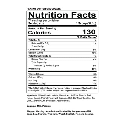 Isotope - 100% Whey Isolate Protein (5 LB)