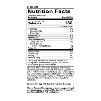 MRE LITE Whole Food Protein - 20 Servings