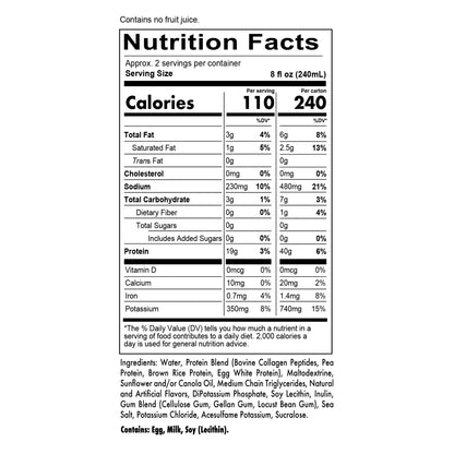 MRE Ready To Drink Protein Shakes