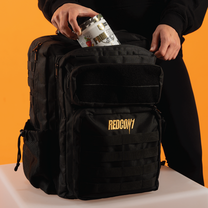 Tactical Pro BACKPACK 45L (Black w/ Gold)